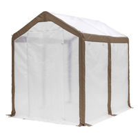 タカショー ウォークイン温室 ＤＸ カバー GRH-20C 1セット クリア ビニールハウス ポリエチレン・ポリエステル（直送品）