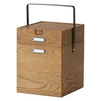 ICHIBA コスメボックス 幅200×奥行210×高さ250mm K-3745VNA 1