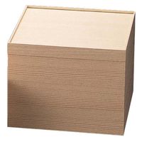 ヤマコー 紙重箱・木目調 6.5寸 3段 22357 1個（直送品）