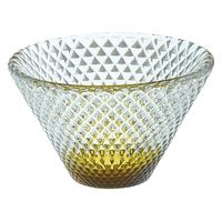 ヤマコー 硝子モダンカップ 小 琥珀 27595 1個（直送品）