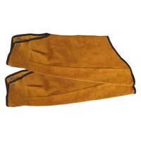 セーフラン安全用品 溶接用牛革腕カバー J2355 1対（直送品）