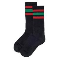 ボンマックス ユニセックス ソックス(ポリジン加工) クロxバーガンディxグリーン F MA9704 1個（直送品）