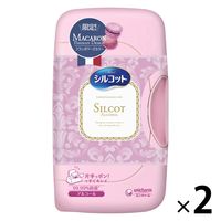 ウェットティッシュ アルコール除菌 シルコット99.99％除菌 マカロン企画 本体 40枚入 1セット（1個×2）ユニチャーム