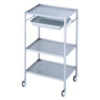 西村製作所 アプリワゴン(シンプルワゴン) 25584700 023(メタリックシルバー) 1台（直送品）