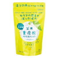 グローバルプロダクトプランニング 薬用入浴剤(重炭酸)ゆずの香り 25460001 120-35-001(21ジョウ) 1箱(21錠)（直送品）