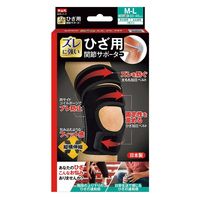 中山式産業 中山式 ひざ用関節サポーター 25489900 352536(M-L)ブラック 1個（直送品）