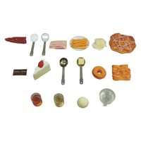 イワイサンプル フードモデル カロリーの高い食品 25555300 (株)イワイサンプル 39(ジシャクアリ) 1組（直送品）