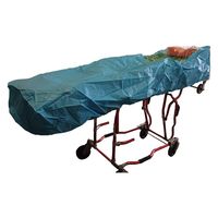 アイテックス ストレッチャーレインカバー 25557900 ASC-R280(ライトブルー10マイ 1梱(10入x4箱)（直送品）