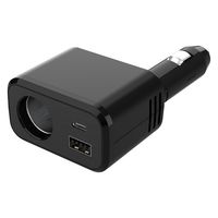 カシムラ ダイレクトソケット PD65W/リバーシブルUSB 自動判定 KX-241 1台