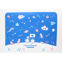 まるき ランチョンマット シープラネット 40×30cm 996001 1セット(10個入)（直送品）