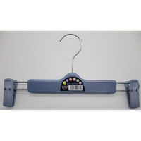 山田化学 レバンテ スラックスハンガー ブルー 380105 1セット(10個入)（直送品）