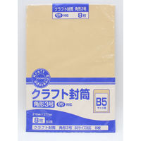 クラフト封筒 7枚20パック(140枚入) B4 角形1号 A-F-07×20P 1箱 クラフト封筒 7枚20パック(140枚入) B4 角形1号 A-F-07×20P 1箱