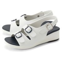 キクスイサンダル 2バックルサンダル 25343803 S KS-102(ネイビー) 1足　ナースサンダル（直送品）