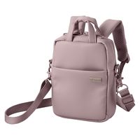 ショルダーバッグ ミニサイズ 斜めがけ スマホポーチ フロントポケット付 モーヴピンク BMA-OFSC01PN エレコム 1個（直送品）