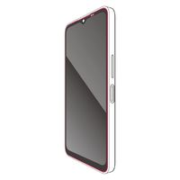 AQUOS wish4 ガラスフィルム 高透明 強化ガラス 角割れ防止 フレーム付 黒 PM-S241FLGF エレコム 1個