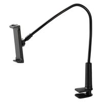 スマホスタンド タブレットスタンド アーム 約85cm フレキシブルアーム ブラック TBWDSLARMBK エレコム 1個