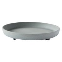 八幡化成 エコプレート 丸型 8号 GY 231899 1個