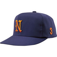 NATIONAL HAT(ナショナルハット) 【男女兼用・ジュニア】野球帽子 オールニット S 紺 N7522 1セット（2個）（直送品）