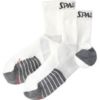 SPALDING(スポルディング) バスケットボール ソックス ステッカー ショートソックス 23-25 ホワイト SAS22111（直送品）