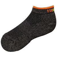 Yasaka(ヤサカ) 卓球 ソックス ヘザードロゴYソックス M オレンジ E159 1セット（4足）（直送品）