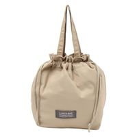ランチ巾着トートバッグ2 ベージュ LAKOLE/ラコレ