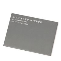 【LAKOLE/ラコレ】 スリムカードミラー