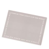 スリムカードミラー グレー LAKOLE/ラコレ