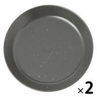 スプラッシュ柄プレート（S） チャコール 1セット（2枚） LAKOLE/ラコレ