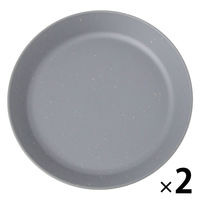 スプラッシュ柄プレート（S） グレー 1セット（2枚） LAKOLE/ラコレ