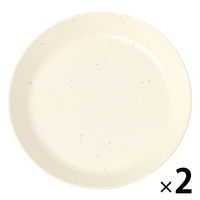 スプラッシュ柄プレート（S） ホワイト 1セット（2枚） LAKOLE/ラコレ