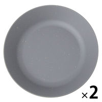 スプラッシュ柄プレート（M） グレー 1セット（2枚） LAKOLE/ラコレ