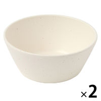 スプラッシュ柄ボウル ホワイト 1セット（2個） LAKOLE/ラコレ