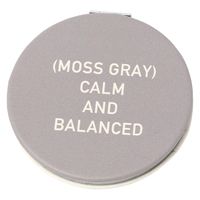 カラーコンパクトミラー MOSS GRAY LAKOLE/ラコレ
