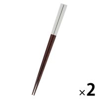 SMOKY箸 スモーキーグレー 1セット（2膳） LAKOLE/ラコレ