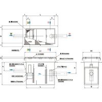 第一機材 ガソリントラップ GNYB(S)型 SK-85GN-YB(S)フタサビドメ 1個（直送品）