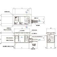 第一機材 ガソリントラップ GNU(F)型 SK-110GN-U(F)フタSUS 1個（直送品）