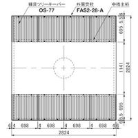 第一機材 ツリーキーパー グレーチングタイプ TBOS TBOS-2814-A 1台（直送品）