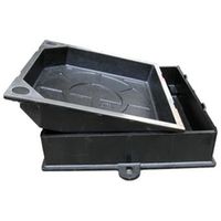 第一機材 マンホールカバー 化粧蓋 MIBEーSシリーズ MIBE-6S300カイヘイグツキ 1台（直送品）