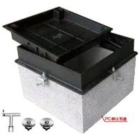 第一機材 マンホールカバー 化粧蓋 MIBーSシリーズ MIB-DSローラーロックジョウツキPCマスヨウ500カイヘイグツキ 1台（直送品）