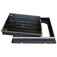 第一機材 マンホールカバー 化粧蓋 MIBーSローラー付シリーズ MIB-6Sローラーツキ450カイヘイグツキ 1台（直送品）