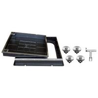 第一機材 マンホールカバー 化粧蓋 MIBーSローラー付シリーズ MIB-2Sローラーロックジョウツキ350カイヘイグツキ 1台（直送品）