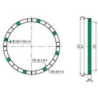 第一機材 ツリーキーパー 金物受枠丸形用 FBRW FBRW-208 1台（直送品）