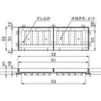 第一機材 ツリーキーパー 舗装材充填ースリット排水タイプ TPFF TPFF-2060-2H7 1台（直送品）