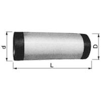 第一機材 ルーフドレイン関連製品 鋼製直管両ねじ GPW-2(500mm)150 1台（直送品）