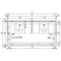 第一機材 大口径マシンハッチ BHーCSW BH-CSW1100X1100カイヘイグツキ 1台（直送品）