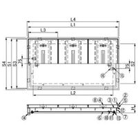 第一機材 大口径マシンハッチ BHー8SW BH-8SW1100X1100 1台（直送品）