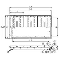 第一機材 大口径マシンハッチ BHー8SWーN BH-8SW-N600X1200 1台（直送品）