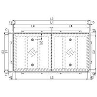 第一機材 大口径マシンハッチ BHーCS BH-CS900X900 1台（直送品）