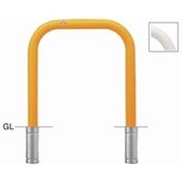 サンポール アーチ スチール製 FAA FAA-8S75-800(Y) 1本（直送品）