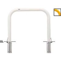 サンポール アーチ スチール製 FAA FAA-8SF10-800(W) 1本（直送品）